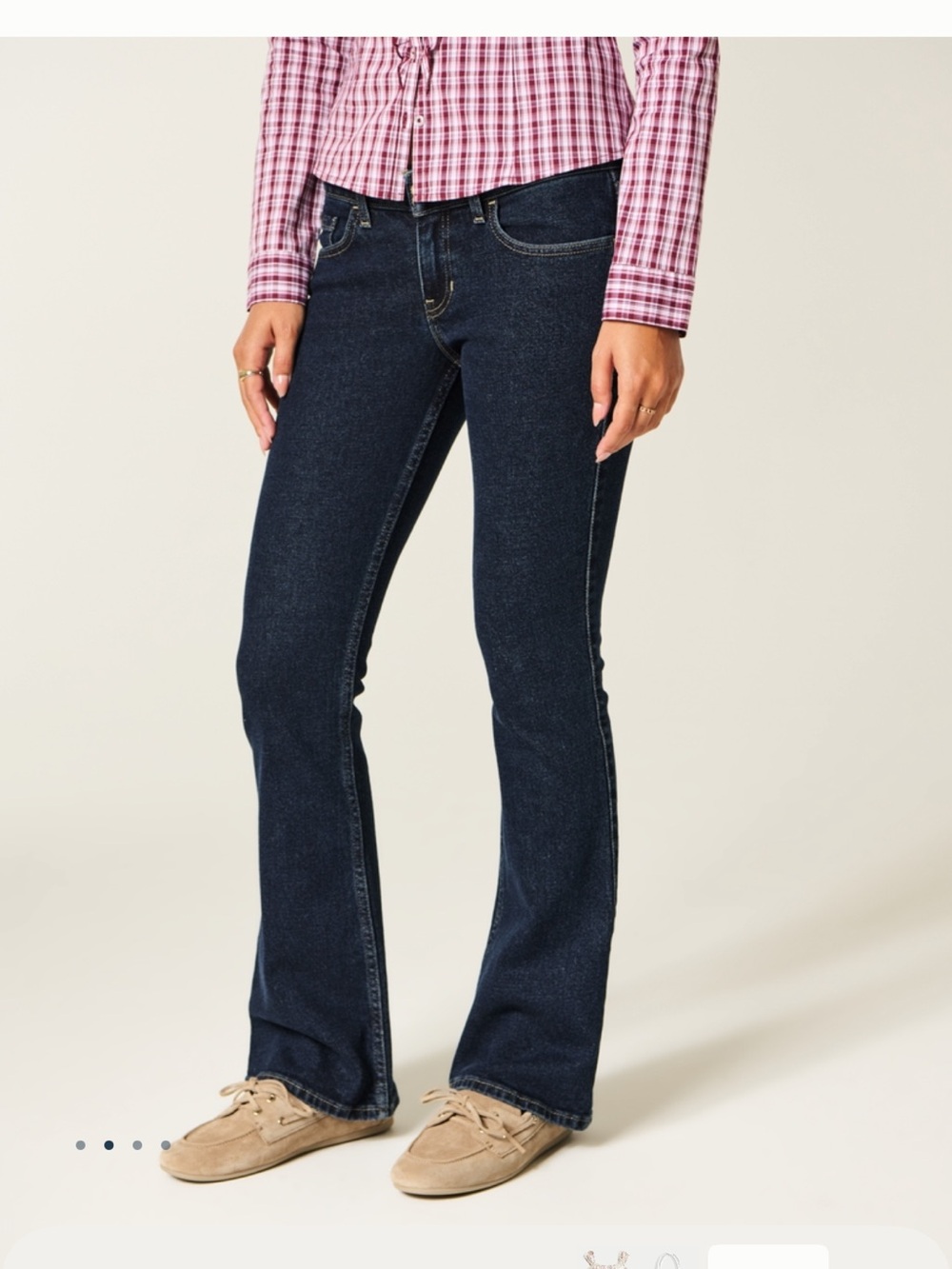 Hollister low rise boot jeans